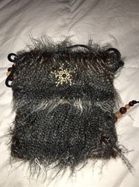 SUPER FUN AND FUZZY HANDBAG