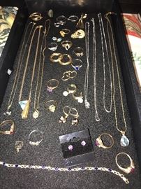 SOLID GOLD 10K, 14K AND 18K JEWELRY