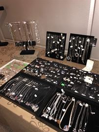 HUGE SELECTION OF STERLING SILVER JEWELRY 