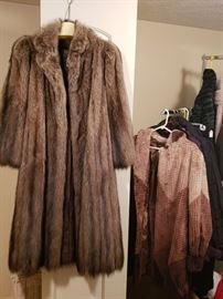 Yves Saint Laurent Mink Coat