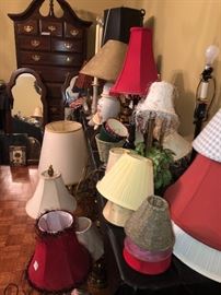 Shades and lamps! 5-20 each