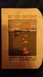 Empress of Ireland pamphlet. Worst maritime disaster in Canadian history.