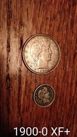 Many quality original coins.