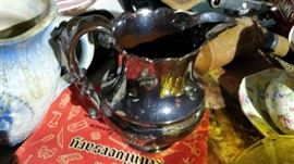 Scarce silver lusterware
