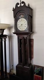 Clock and light