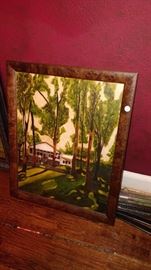 Medium oil painting