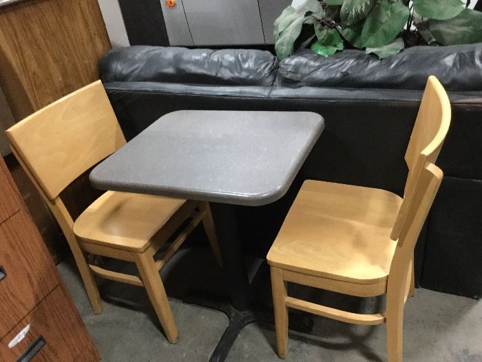 Small table and chairs set, large quantity available 