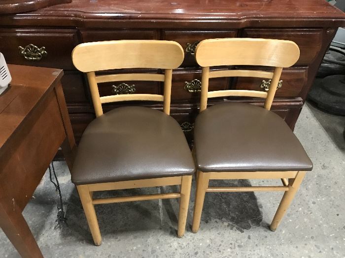 Wooden chairs, multiple available 