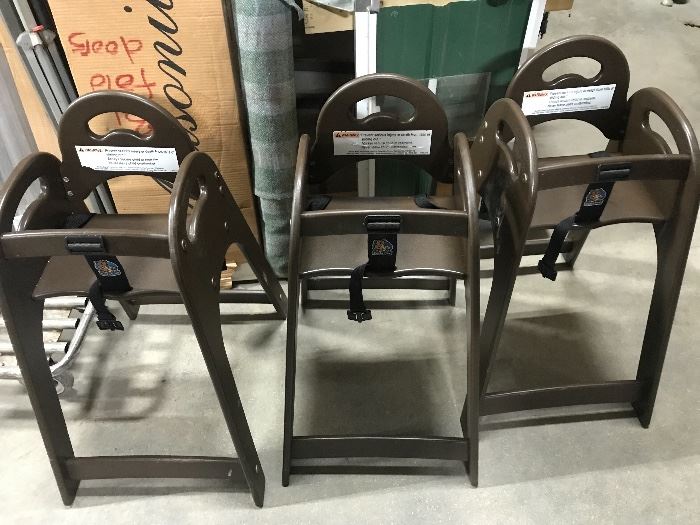 High chairs, multiple available 