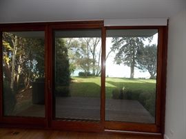 Custom Sliding Patio Doors Mahogany 