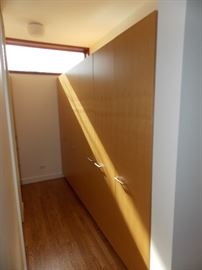Custom Maple Built in closet cabinetry 
