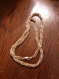 14k gold necklace