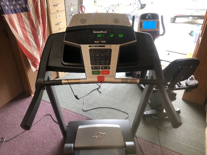 Treadmill & recumbent bike, other exercise equipment as well...