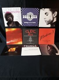 9 Misc. Album Covers Only Jimi Hendrix The Cure  Prince