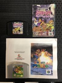 Nintendo 64 Super Mario ScoobyDoo Classic Creep Capers Games
