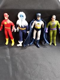 Super Friends 8 Retro action figures 4 piece set
