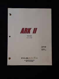 Ark ll The Rule 1976 Revised Draft Script Filmation in Assoc with CBS Television
