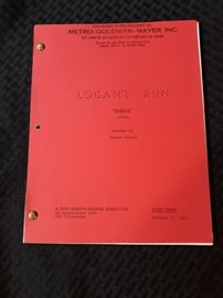 Logans Run Stargate 1977 First Draft MGM Script