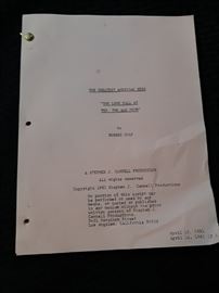 The Greatest American Hero The Long Fall at Ten, Two and Four 1981 Stephen Cannell Script