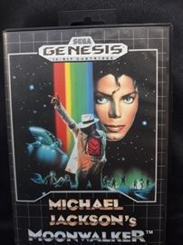 Sega Genesis Game Michael Jackson Moonwalker