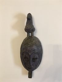 Many African Masks to choose from.