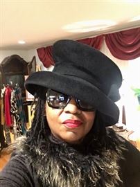 Vintage FRENCH hat by 