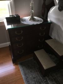 Henkel Harris Mahogany  Finish 29 Night stand Style 188