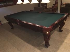  Beach Billiards table with cover
