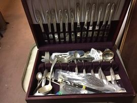 2 different Flatware sets