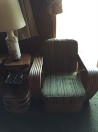 mid century Bamboo Chair