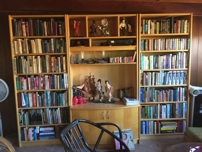 Entertainment Unit & Books