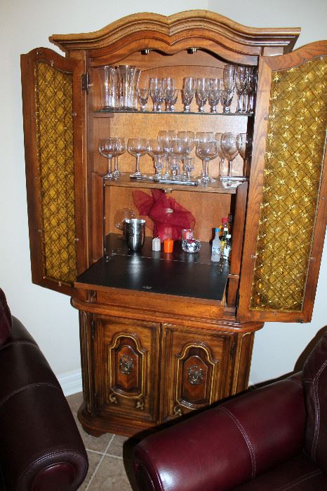 Stanley bar cabinet