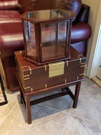 Small chest on legs, display case