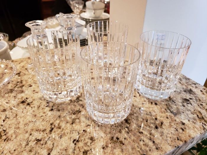 Baccarat Crystal "Harmonie" double old fashioned glasses