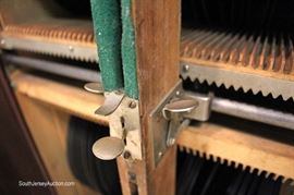  ANTIQUE Mahogany Victor Player Record Cabinet with Records by “Pooley Record Cabinet, Phila., PA”

Records maybe offered separate – Located Inside – Auction Estimate $100-$200 
