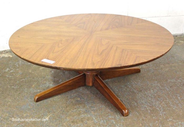  Mid Century Modern Danish Walnut Round Coffee Table

Located Inside – Auction Estimate $50-$100 