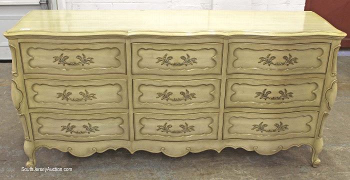  VINTAGE 9 Drawer French Provincial Low Chest

Located Inside – Auction Estimate $100-$300 