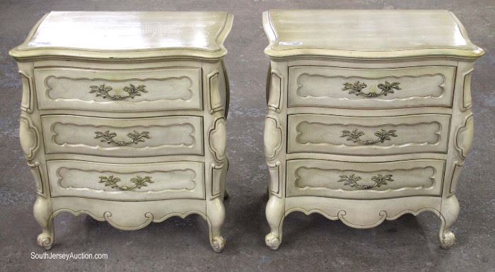  VINTAGE PAIR of 3 Drawer French Provincial Night Stands

Located Inside – Auction Estimate $100-$300 
