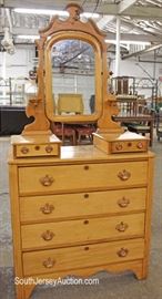  ANTIQUE Cottage Dresser with Mirror

Located Inside – Auction Estimate $100-$300 