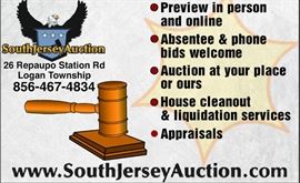 everything named and sorted on our website: www.SouthJerseyAuction.com