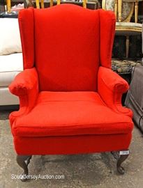 Mahogany Frame Wing Back Arm Chair by “Ethan Allen Furniture”
Located Inside – Auction Estimate $100-$300
