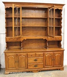 2 Piece Cherry Hutch by “Ethan Allen Furniture”
Located Inside – Auction Estimate $100-$400

