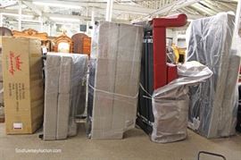 WHOLE TRACTOR TRAILER LOAD OF NEW FURNITURE TO BE UNWRAP, SORTED, PHOTO AND DISPLAYED