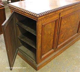 ANTIQUE Burl Walnut Buffet with Hide Away Side Doors
Located Inside – Auction Estimate $200-$400
