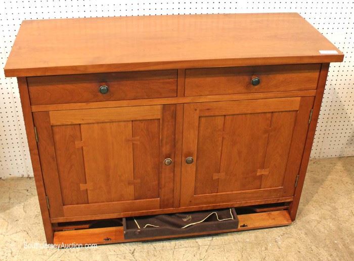 BEAUTIFUL SOLID Cherry Server by “Stickley Furniture”
Located Inside – Auction Estimate $500-$1000

