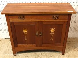 SOLID Cherry Arts and Craft Server by “Stickley Furniture”
Located Inside – Auction Estimate $500-$1000
