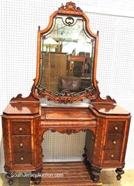 BEAUTIFUL 3 Piece Depression Bedroom Set in the Walnut and Rosewood with a Full Size Bed
Located Inside – Auction Estimate $400-$800
