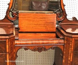 BEAUTIFUL 3 Piece Depression Bedroom Set in the Walnut and Rosewood with a Full Size Bed
Located Inside – Auction Estimate $400-$800
