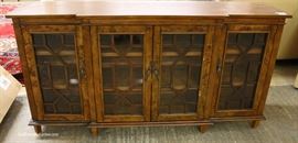 Burl Walnut 4 Door Display Credenza
Located Inside – Auction Estimate $200-$400
