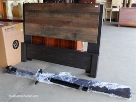 
NEW Ship Lap Style Full Size Bed with Rails
Located Dock - Auction Estimate $50-$100
